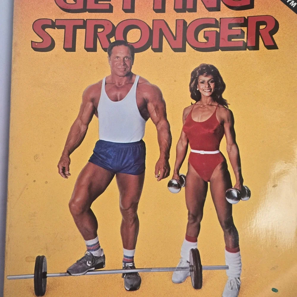 Bill Pearl Getting Stronger Weight‎ Training Bodybuilding Book ISBN 0679732691